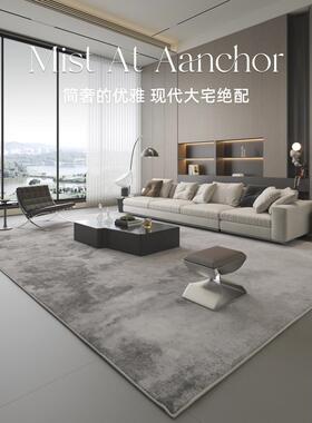 ?地毯客厅202新款轻奢感灰色5极Fh($p#gd免可擦卧室床简洗边现代