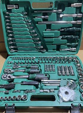 151件套PTJ汽工修修工具套装具套筒扳手组合具修车工汽车维工具包