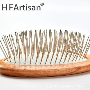 HF咪狗狗梳毛梳子比熊猫PHP刷宠物毛拉毛针斯梳大中小犬克里汀森