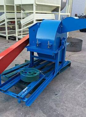 木材料树木破碎机木FCZ材木移料木板食原用菌粉碎机动脚轮传送带