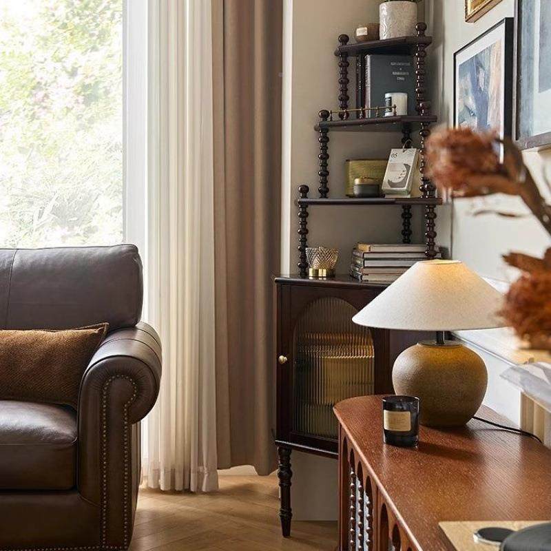 法式复古全实木角柜转物架客厅小户型置角柜点心物架YFX角落收纳,鲜花速递/花卉仿真/绿植园艺,其它园艺用品,淘宝优惠券,粉丝福利购,淘宝优惠卷