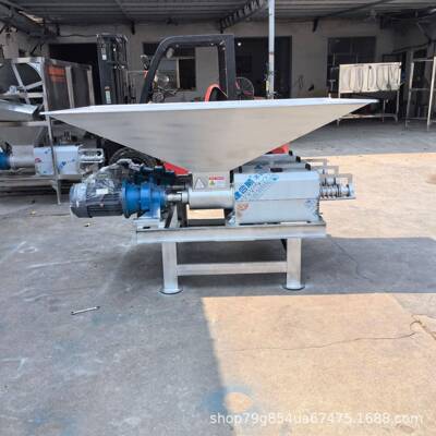 不粪锈钢双连体离铲HDI车上料猪粪水牛粪固液分机鸡鸭粪脱机