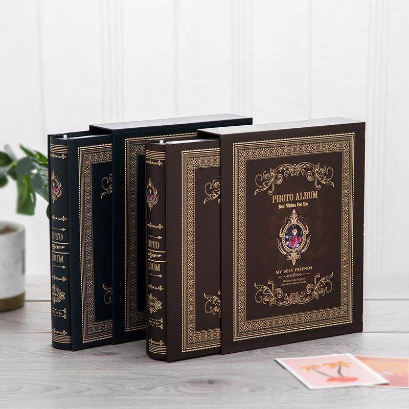 4D 大6寸 200张 盒装相册 插页式 学生 6寸过塑 相册 影集