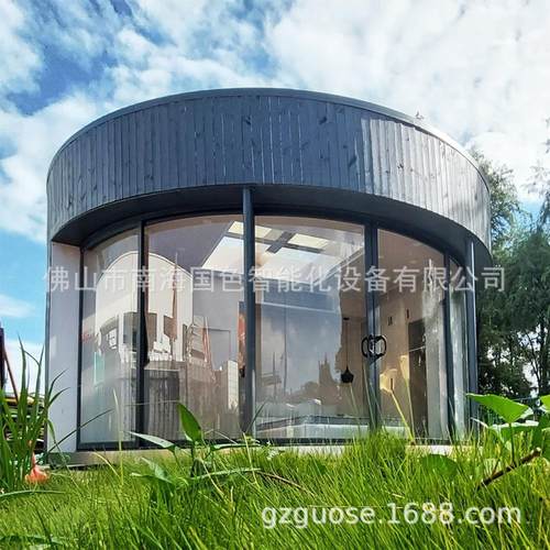 圆形木屋太空舱民宿星空房帐篷露营小屋旅游景区移动户外防腐别墅