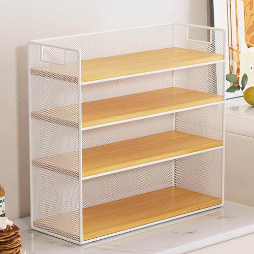 杯子收纳架餐桌桌面水杯收纳架办公桌茶杯茶具放置架多层玻璃杯架