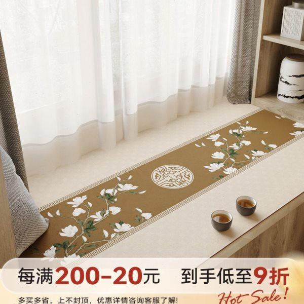 冉忆新中式皮革飘窗垫防水免洗可自由裁剪高档窗台阳台垫子地垫,居家布艺,飘窗垫,淘宝优惠券,粉丝福利购,淘宝优惠卷