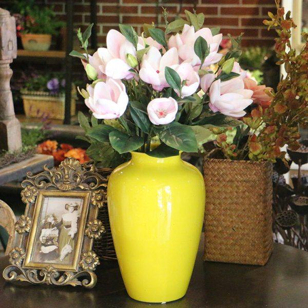 【几何空间】新古典中式单色釉纯色花瓶花器餐厅桌面装饰品摆件,家居饰品,花瓶,淘宝优惠券,粉丝福利购,淘宝优惠卷