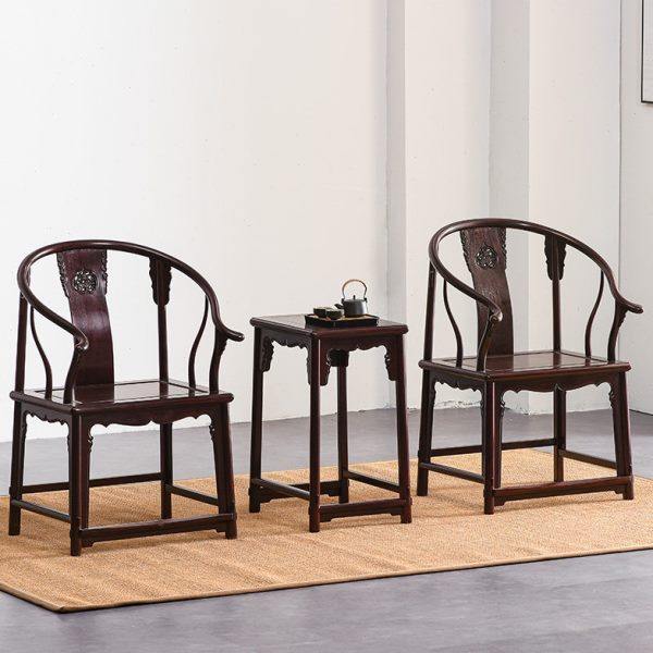 红木家具赞比亚小叶紫檀圈椅明式实木血檀圆椅太师椅子休闲椅,住宅家具,圈椅,淘宝优惠券,粉丝福利购,淘宝优惠卷