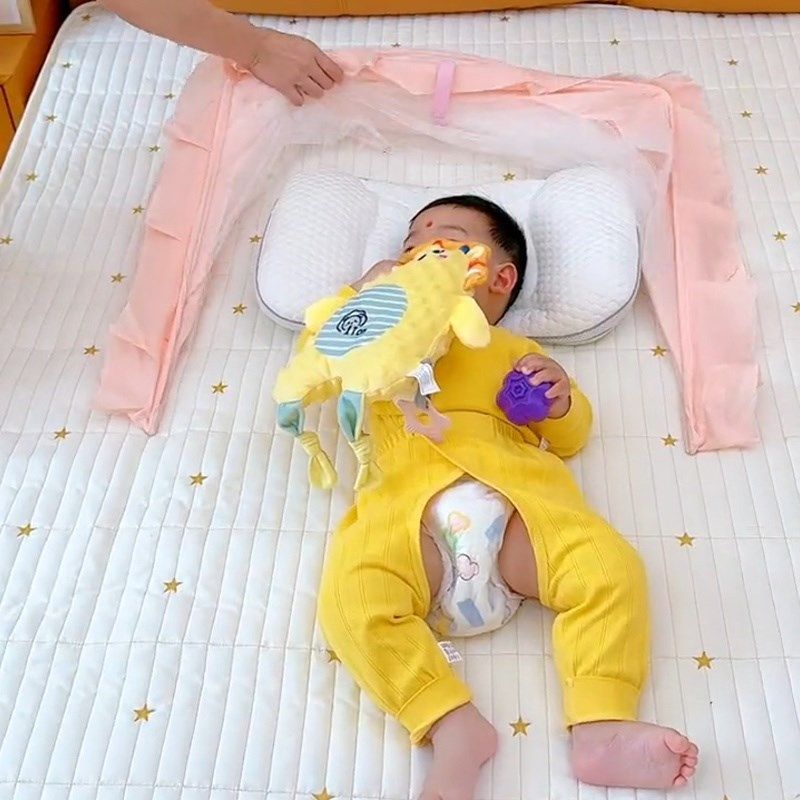 婴儿床上专用蚊帐防蚊罩可折叠宝宝新生儿小孩免安装便携蒙古包式,婴童用品,婴童蚊帐,淘宝优惠券,粉丝福利购,淘宝优惠卷