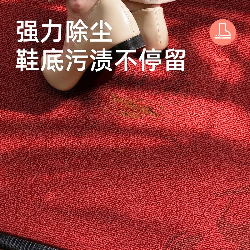 入口地垫红地毯门垫家庭入口防滑高端入口节日可切割脚垫