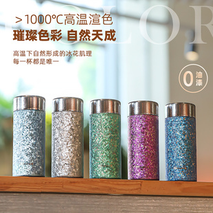 peacock孔雀纯钛保温杯高颜值随行口袋杯子迷你钛杯男女高端礼物