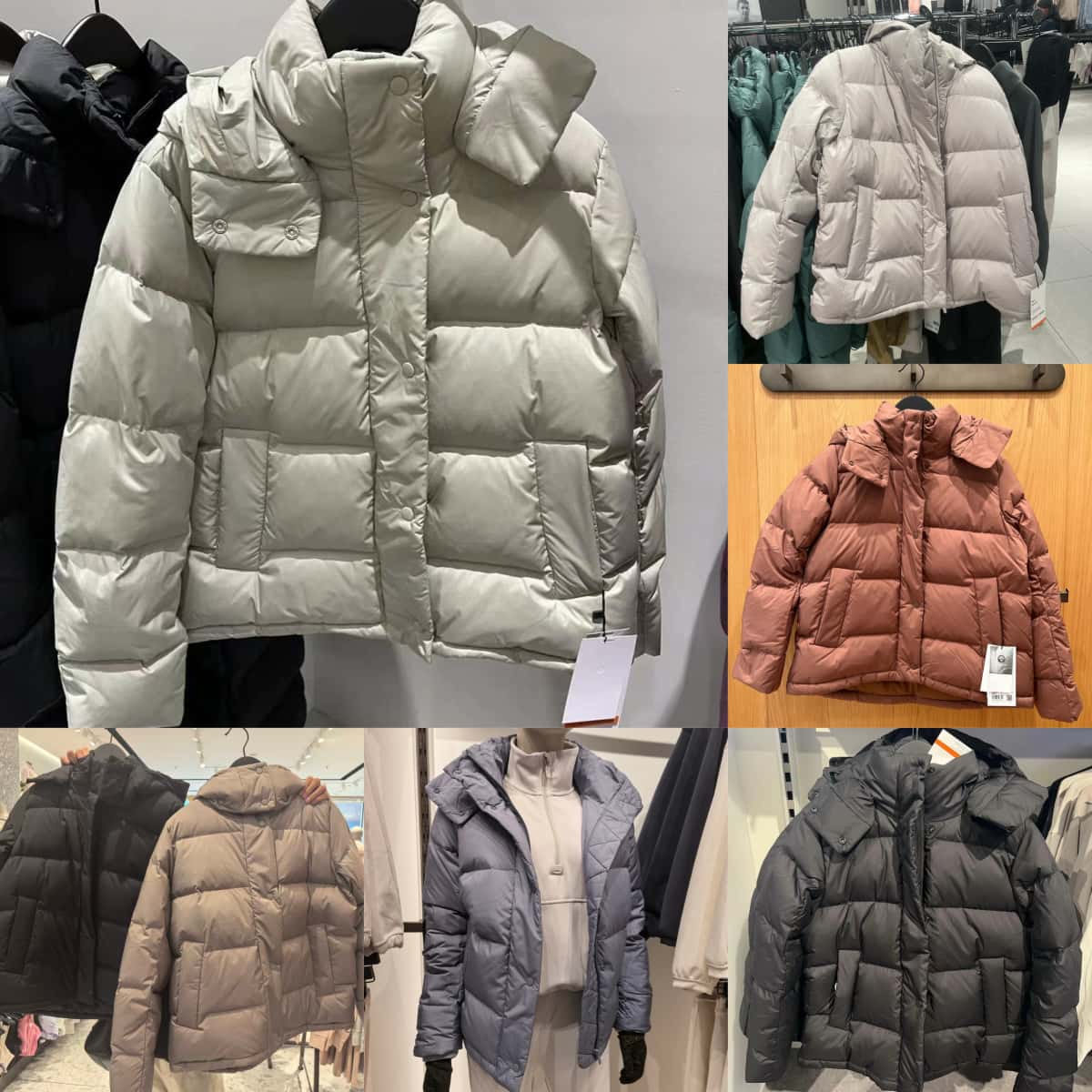 代购 Lululemon/露露乐蒙 Wunder Pull 五格泡芙连帽羽绒服外套女