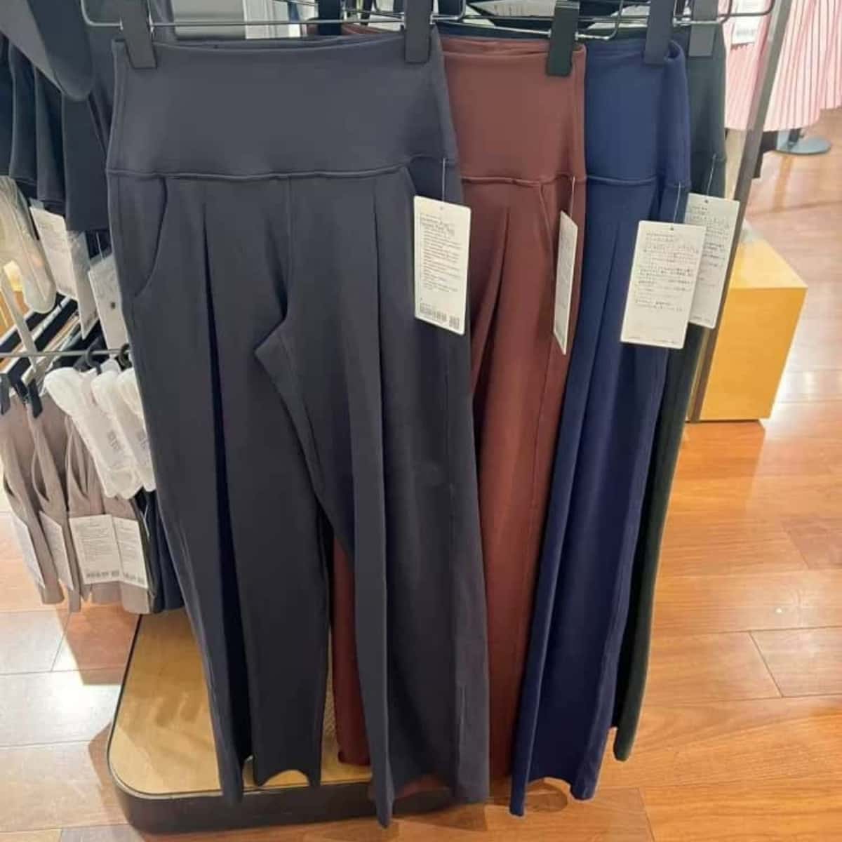 代购 lululemon Align系列Nulu面料裸感休闲运动直筒高腰阔腿裤女