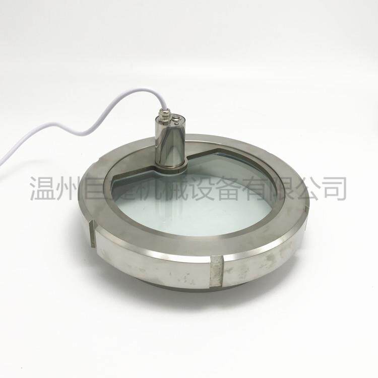 一体式活接视镜灯 新款卫生级活接视镜 DN50-DN200不锈钢带灯视镜