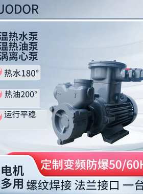 供应WM-03EX防爆热油泵2.2kw卧式电动导热油循环泵Aulank奥兰克