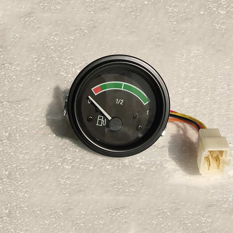 燃油表圆形汽车货车电阻值型12v 24v油量表显示油箱油位显示器