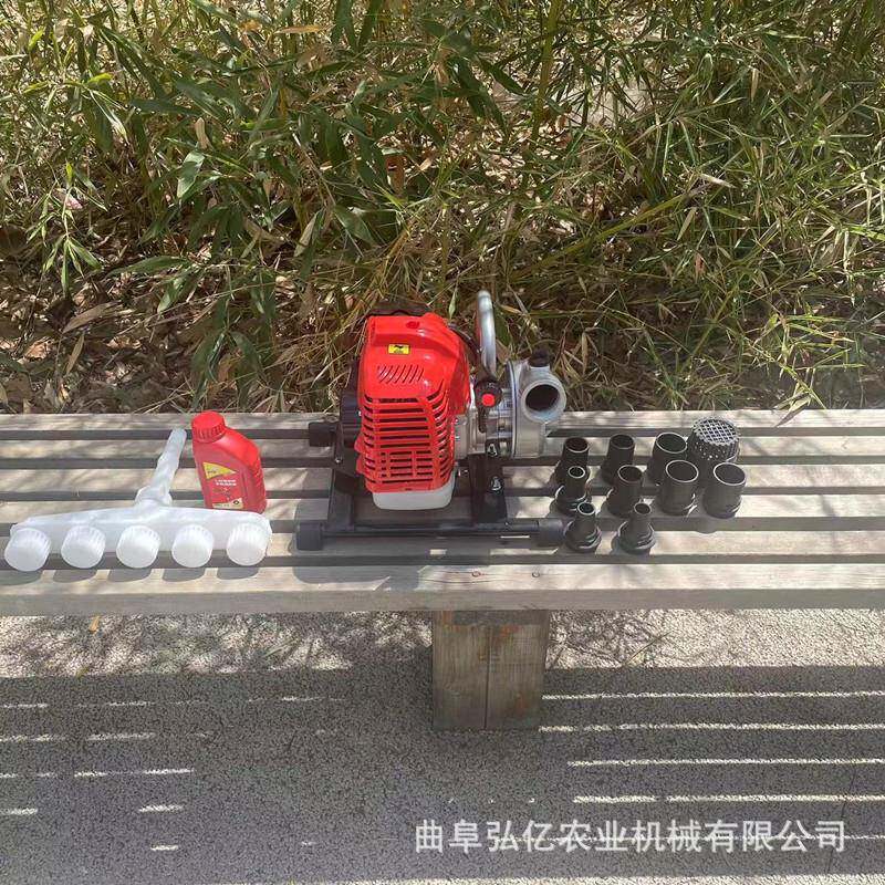 自吸泵汽油手提泵大马力家用排涝灌溉抽水机渔业养殖大流量压力泵