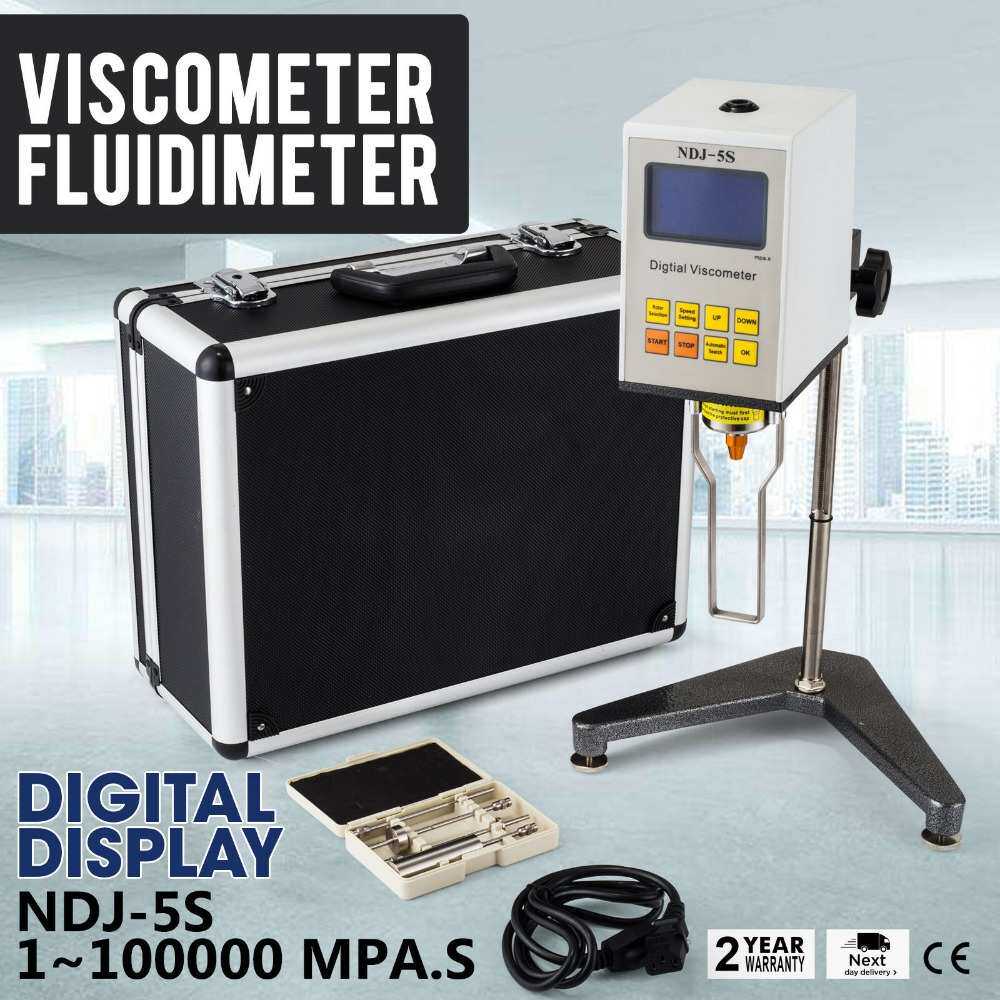 新品NDJ-5S数显粘度计可旋转液体粘度计可测量油脂液晶粘度计
