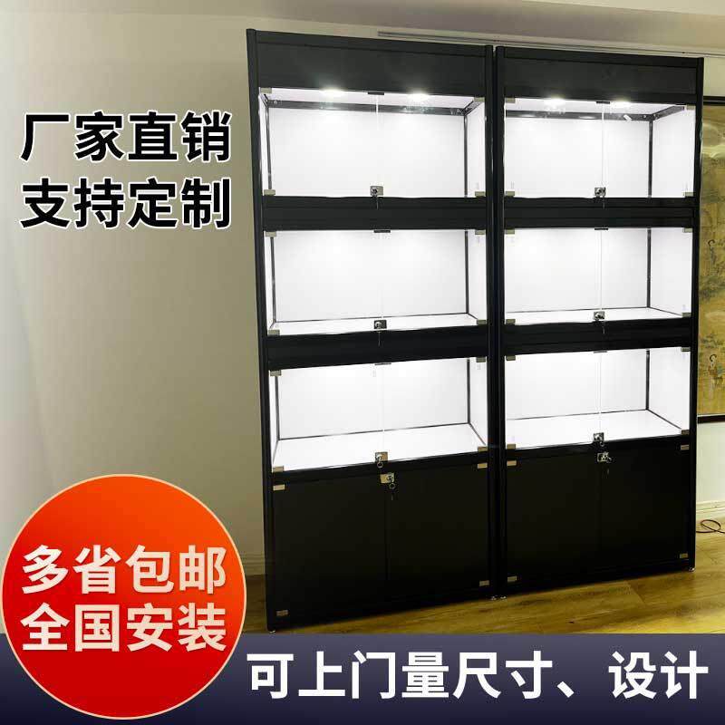 博物馆展示柜古董瓷器玉器玻璃展柜珠宝古玩文物展示柜台可