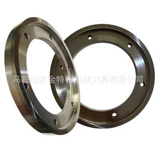 复卷机圆刀镶钨钢刀片硅钢片剪切刀马口铁纵剪圆刀片专用裁断机