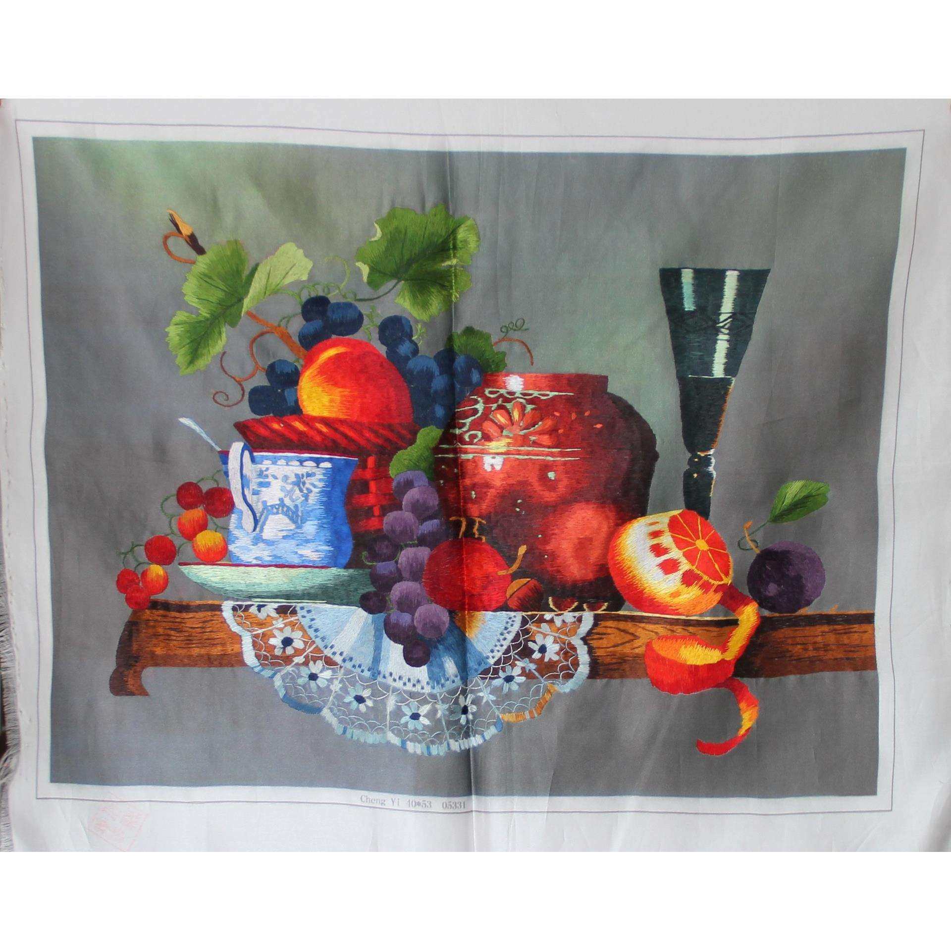 苏州手工刺绣装饰商务送礼未装裱静物花瓶,玩具/童车/益智/积木/模型,毛绒/玩偶/公仔/布艺类玩具,淘宝优惠券,粉丝福利购,淘宝优惠卷