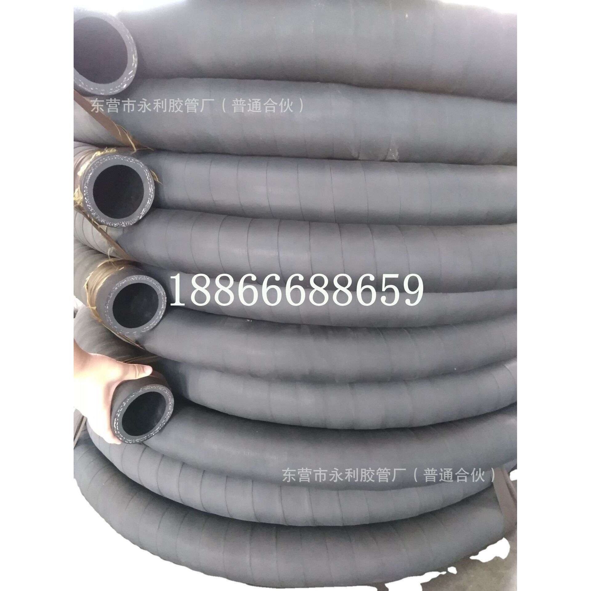 造船厂专用绿色黑色橡胶高压管建筑煤矿钢厂电厂专用喷砂管