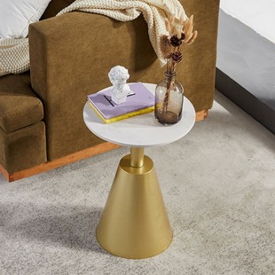 金属铁艺茶几架餐桌桌腿支架圆形沙发组合简约岩板小边几桌脚底座