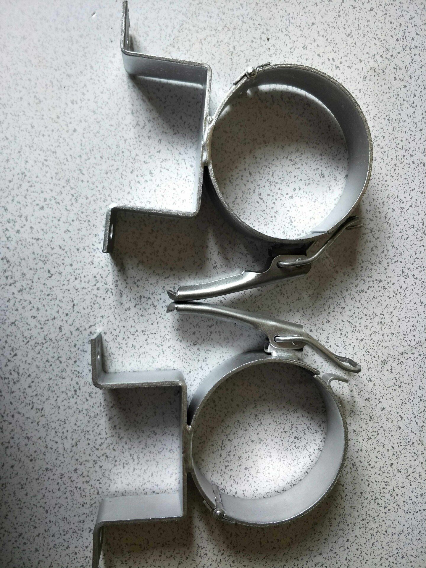 散装水泥罐车配件打灰管支架托架卡箍抱箍卸灰管支架托架卡箍抱箍