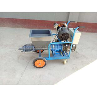 小型手推砂浆喷涂机 阴阳角顶板高压喷浆 电动螺旋杆腻子粉喷涂机