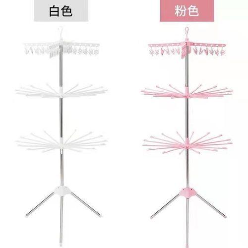 手套牢固网红灯笼小饰品七层带轮子围巾架挂架摆摊夜市铁艺多层