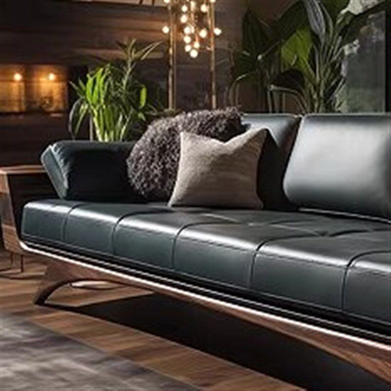 新中式实木罗汉床北美黑胡桃木禅意沙发床简约现代直排贵妃榻榻床