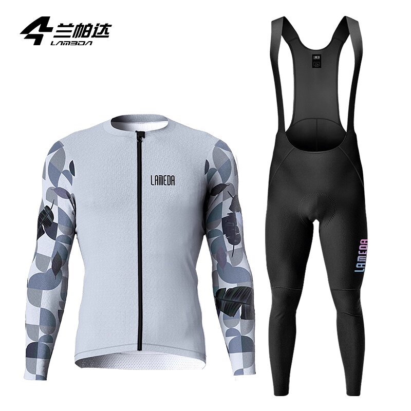 兰帕达男长袖速干透气骑行服