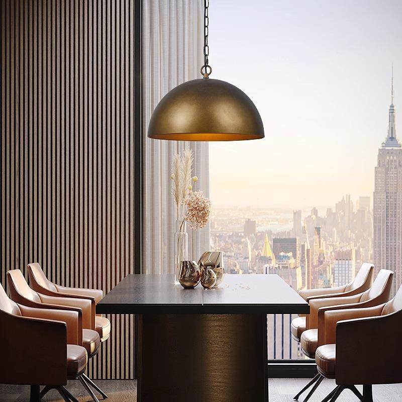 美式复古餐厅吊灯吧台灯设计师创意个性咖啡厅灯饰loft工业风灯具