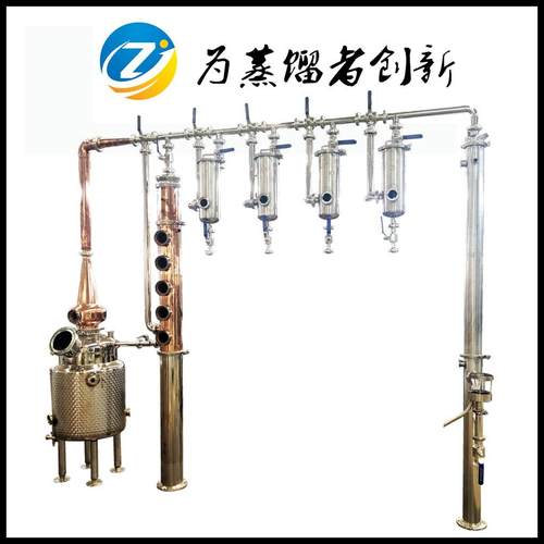 酒厂酿酒设备100L金酒蒸馏器200V多种风味蒸馏设备杭州机械