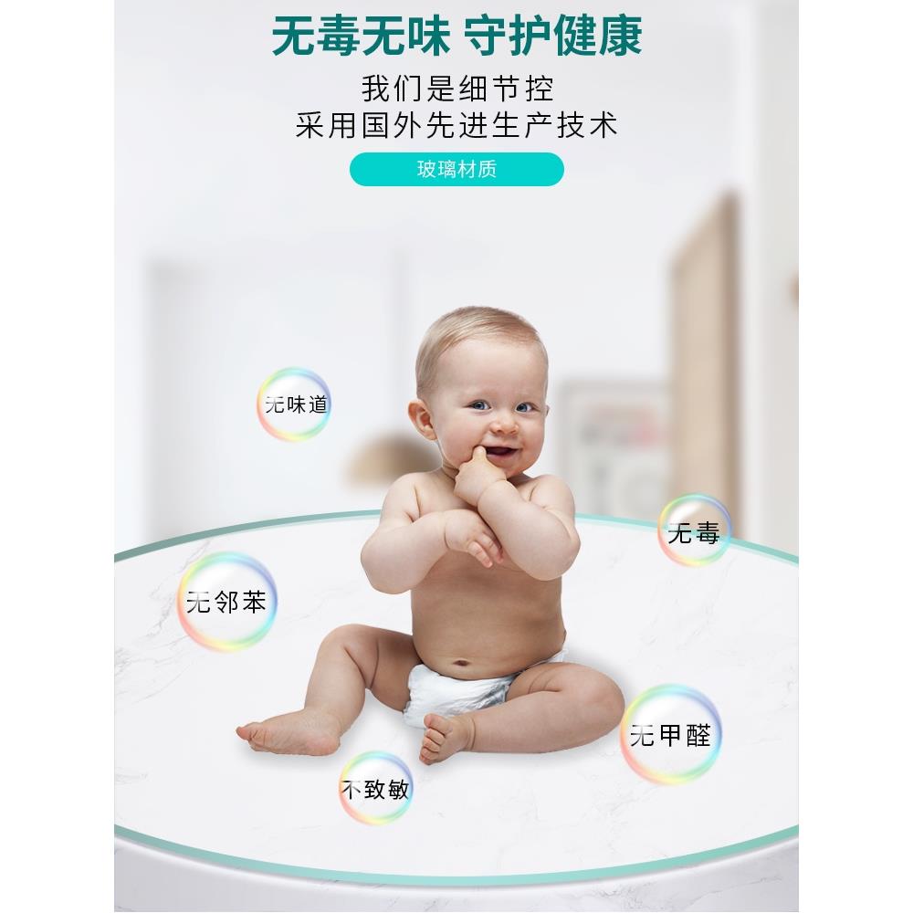钢化玻璃面旗桌布桌餐桌垫茶几桌透明防环保水防油污免洗TTmgzrwf