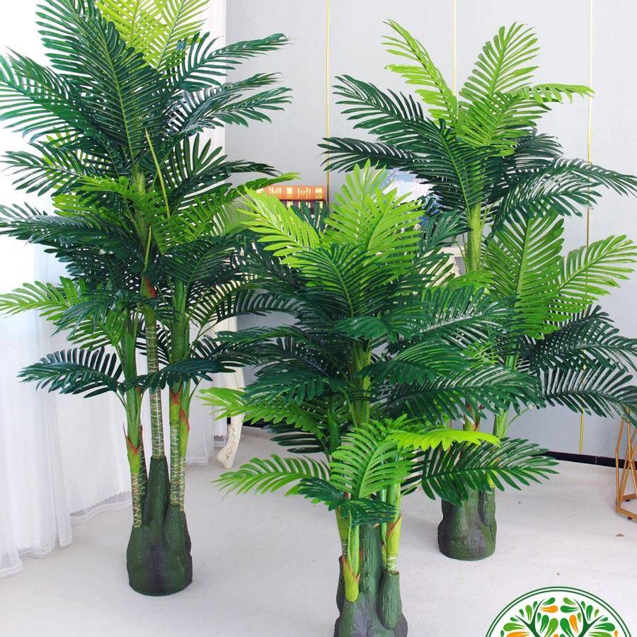 假树葵树植栽地落散盆尾葵室内装饰物大型发财树客10001029厅塑料