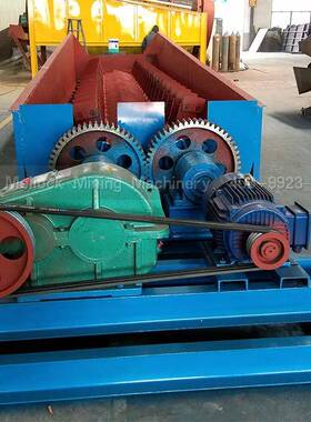 镁洛克沙单双螺砂机槽式洗DIJ机分旋级洗蛟龙洗机黏土脱泥洗江西