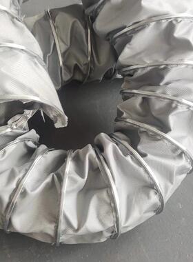 灰色高温铁夹管伸缩排备管机械设排烟风除尘通管阻风燃耐高PDZ温