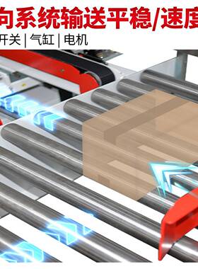 全自动字型封箱机角GIE边机工快四递打包机胶带箱艹字十字型纸封