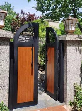 3420现花园门铝艺别墅入门户外铁艺庭院单门农自建村房代小院门户