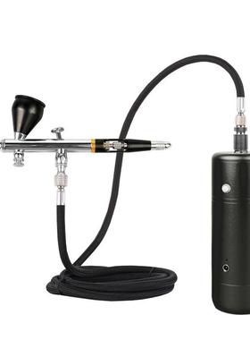 手接持充电气泵喷套装自动启气停另配管77552可笔外成口袋泵