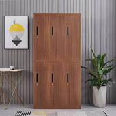 件BIZOE钢制木纹转印DSZ文柜衣员工储物柜柜财更务资料矮柜工厂