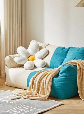 懒人沙人发榻榻米红双出租屋户型卧室地上小网阳台休闲房懒96301