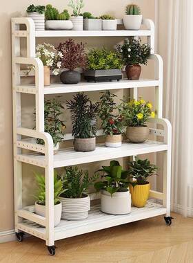 花架置物架阳用台多层花铁架子室59386内家落地式架艺植物花盆子