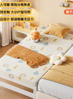 铁儿童床拼女接床大床加宽TWD婴儿床男孩艺单小人床孩公主床边床