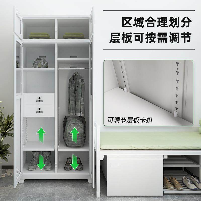 钢制更内CR-JGG-0务储物柜物品存放柜加厚单双人舍员工收衣物宿纳,商业/办公家具,办公储物柜,淘宝优惠券,粉丝福利购,淘宝优惠卷