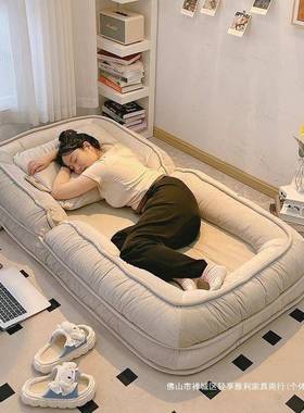卧懒人发躺可可睡41816阳台榻榻米室房间阅读小沙沙发