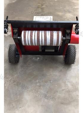 手推体育场地砂光机便皮捷式面塑胶IIX跑道翻新机硅尤地打磨机