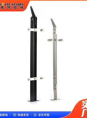 不钢立柱工程栏杆柱ONY阳台楼梯栏扶手立柱护商场楼梯立锈立柱