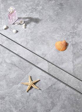 34不锈钢0漏隐形镶DE30068C砖卫生防臭淋浴房长间条地漏侧排水槽